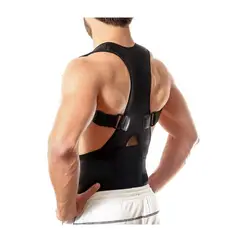 GENERICO - Corrector De Postura Soporte Lumbar - Magnetoterapia Unisex