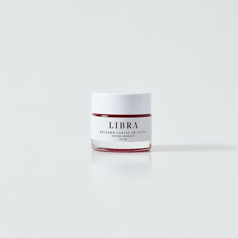 LIBRA - LIBRA Skincare Bálsamo Labial de Oliva Color Granate