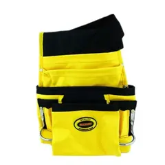 GENERICO - Coleto Carpintero Doble Porta Martillo Crownman