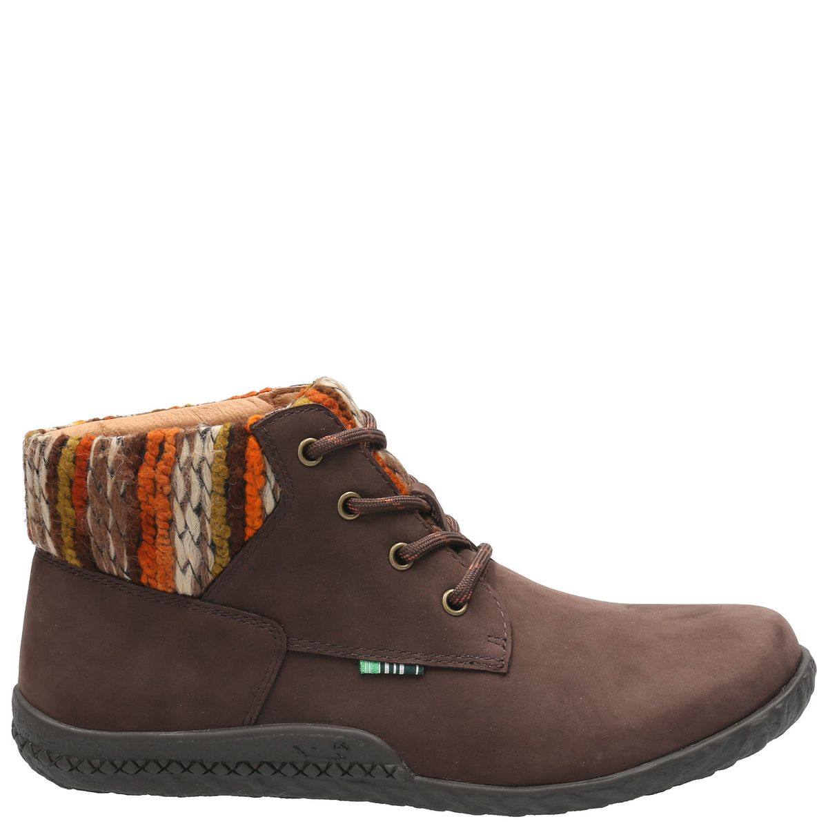 ROCKFORD - Botín Cuero Mujer Betta Café Oscuro ROCKFORD