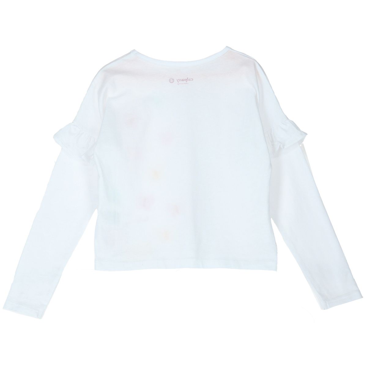 CALPANY - Polera Niña Butterfly Blanco CALPANY