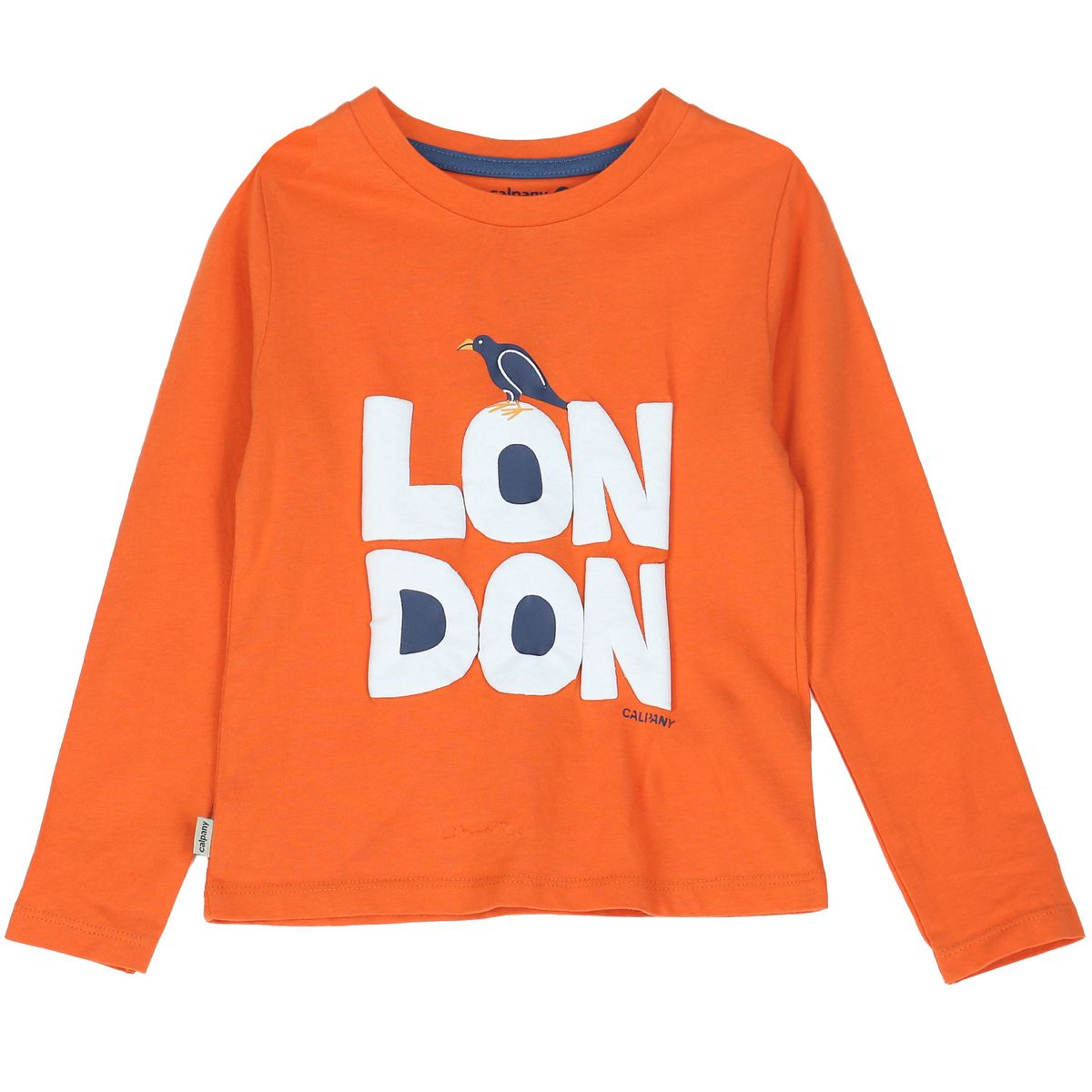 CALPANY - Polera Niño London Naranja CALPANY