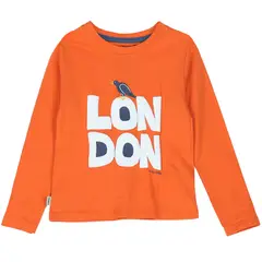 CALPANY - Polera Niño London Naranja