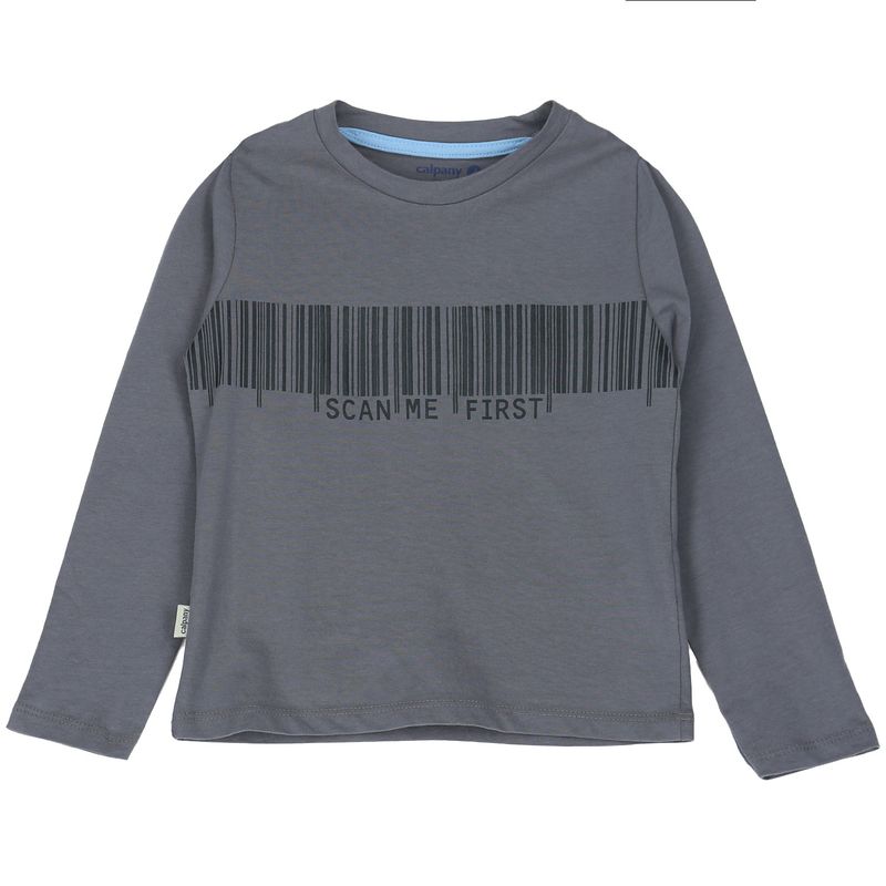 CALPANY - Polera Niño Scan Gris CALPANY