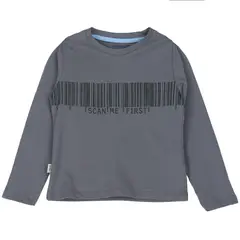 CALPANY - Polera Niño Scan Gris