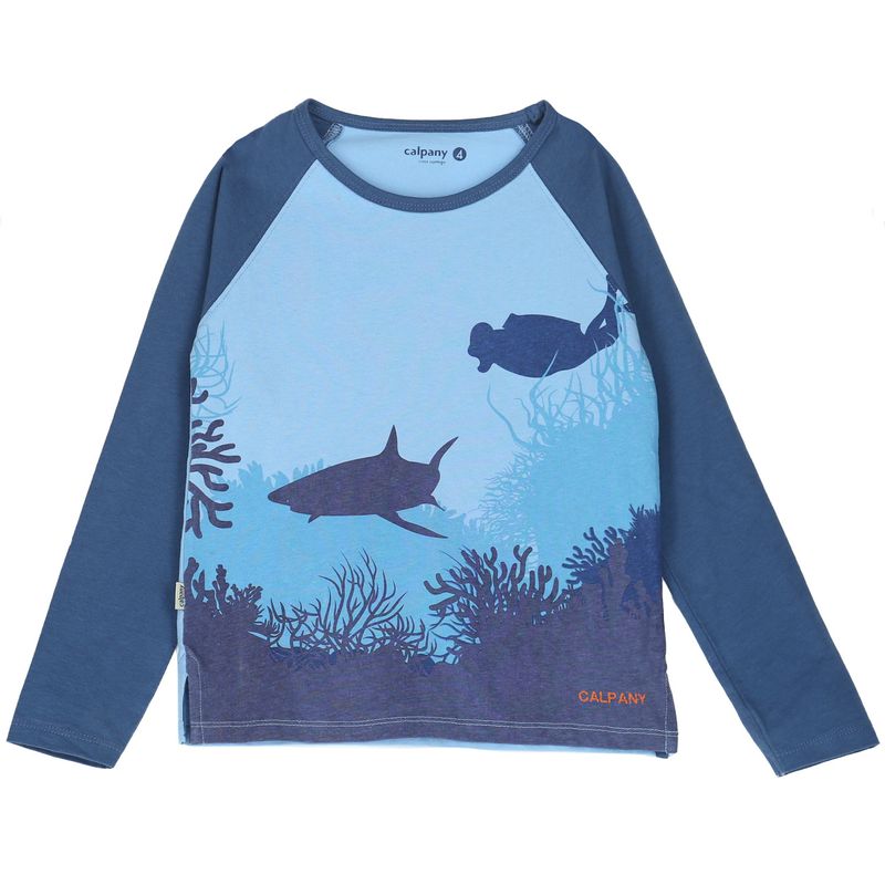 CALPANY - Polera Niño Diving Azul CALPANY