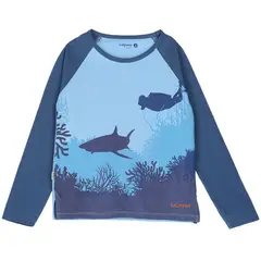 CALPANY - Polera Niño Diving Azul