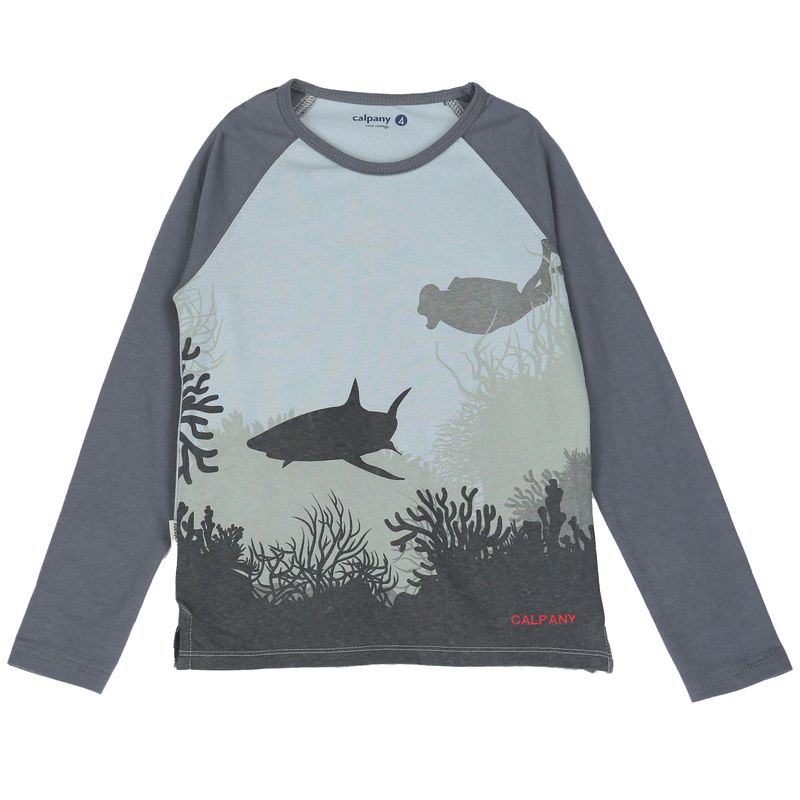 CALPANY - Polera Niño Diving Gris CALPANY