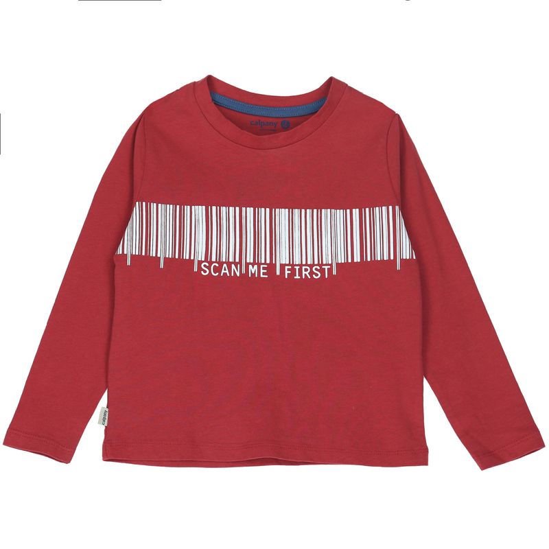 CALPANY - Polera Niño Scan Rojo CALPANY
