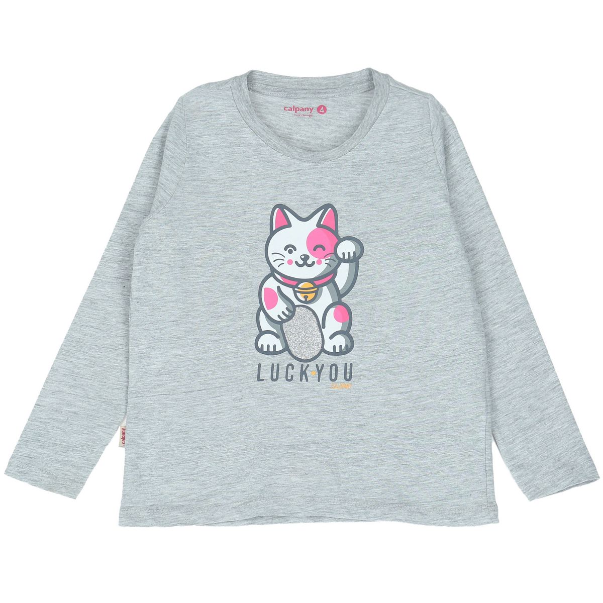 CALPANY - Polera Niña Nemba Gris CALPANY