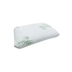 MAXCARE - Almohada Látex Orificios Bamboo 60x40x12