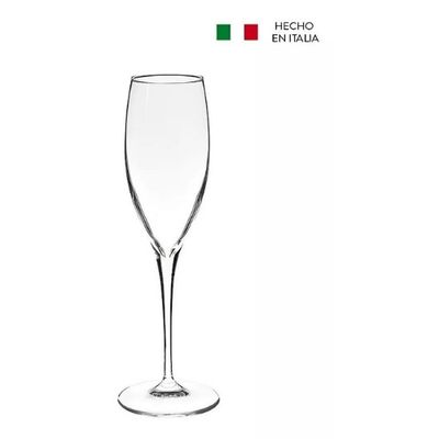 Imagen 2 del producto Set 6 Copas Champagne Rocco 260 ML Italiana