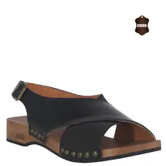 ALQUIMIA - Sandalia Mujer Negro Cachi