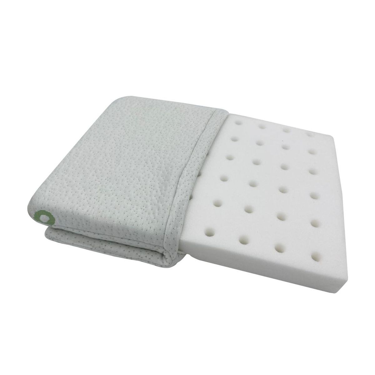 MAXCARE - Almohada Viscoelastica Bebé Bamboo 36x25x4cm