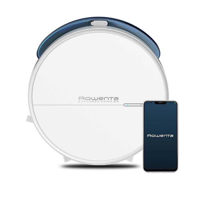 ROWENTA - Robot Aspiradora X-plorer Serie 60 Allergy Connect Wifi Mopa