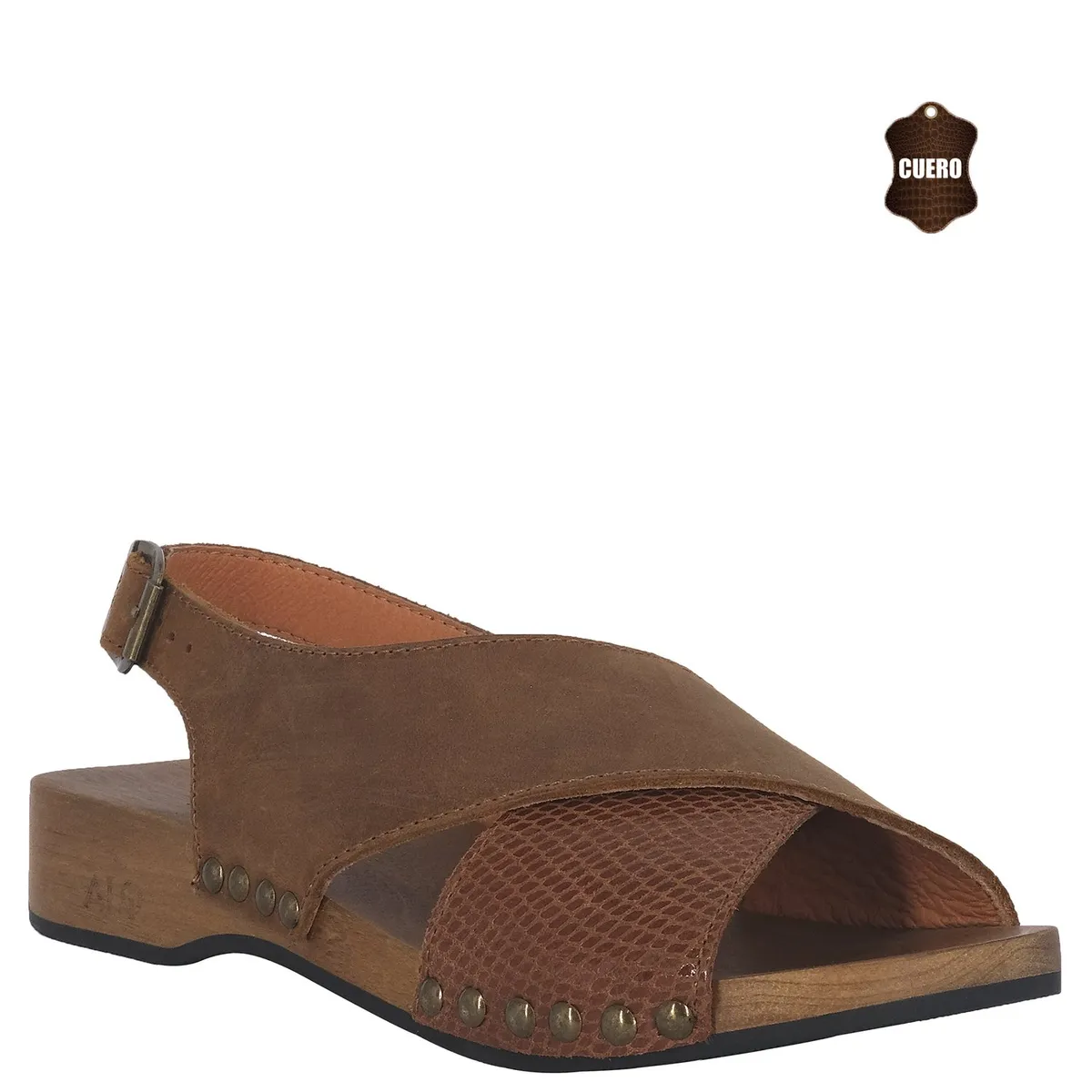 ALQUIMIA - Sandalia Mujer Caramelo Cachi Alquimia