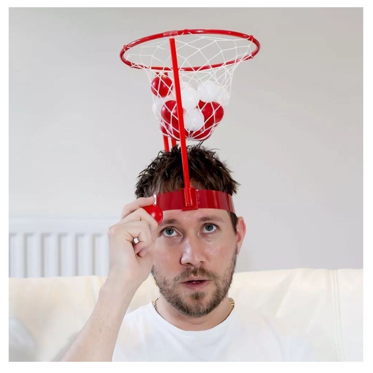 GENERICO - Aro Basketball Juego Baloncesto Cabeza Niños Adultos