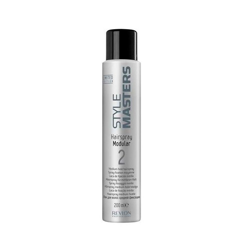 REVLON - Style Masters Hairspray SprayFijación Media Protección Térmica 200Ml