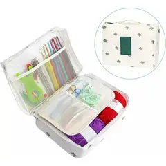 GENERICO - Set Crochet 58 Pcs Premium Con Lana Accesorios Bolso