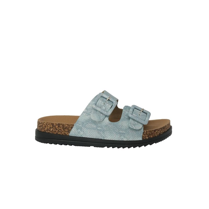 ALQUIMIA - Sandalia Mujer Celeste Elbrus Alquimia