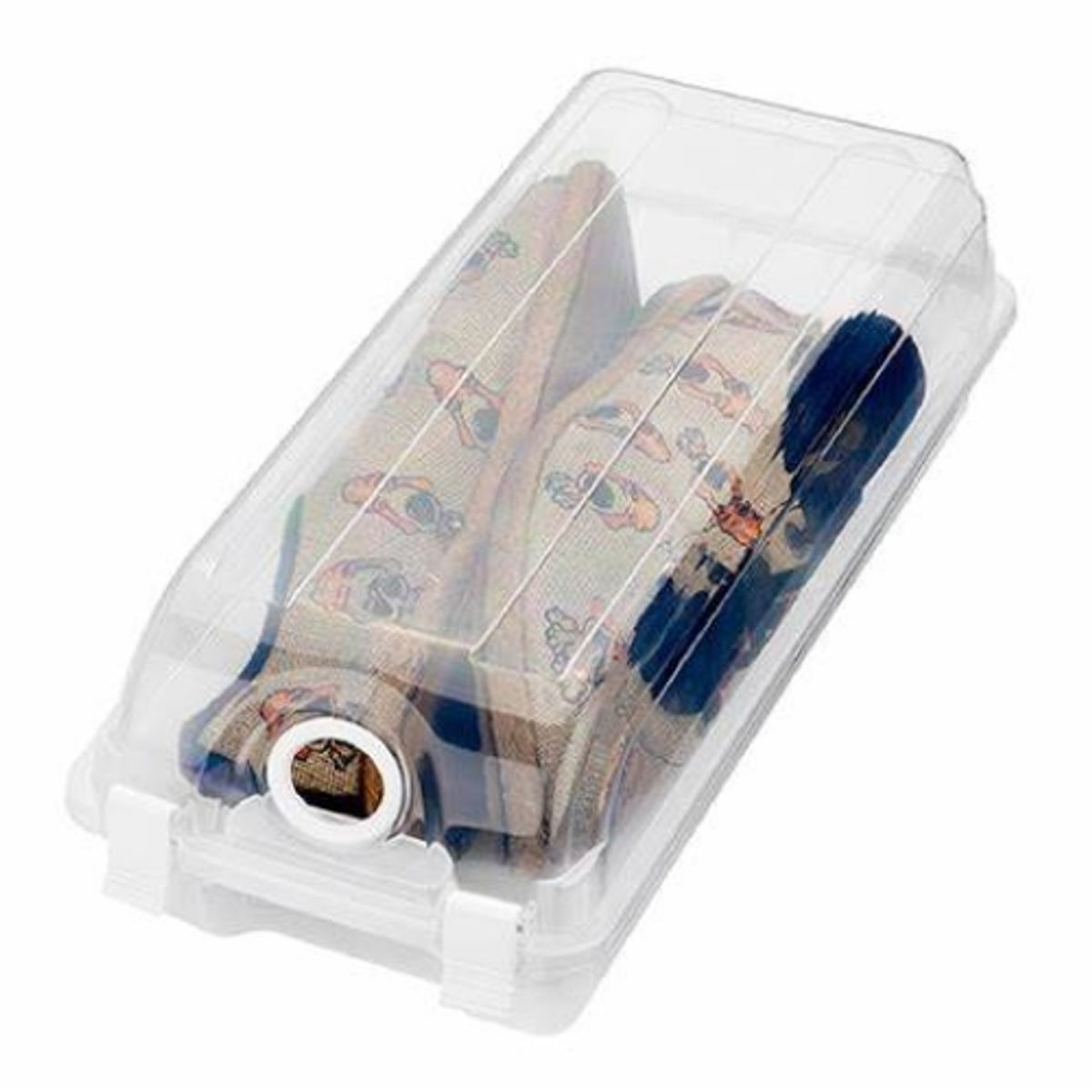 PLASTIC - Caja de Plastico Organizadora de Zapatos Apilable Zapatera