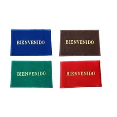 GENERICO - Alfombra De Goma Bienvenido Pequeña 58 X 37 Cm