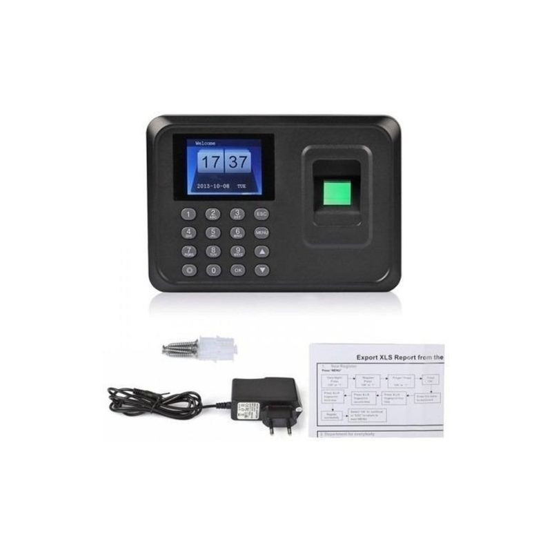 GENERICO - Reloj Control Personal Biometrico Reconocimiento Dactilar GENERICO