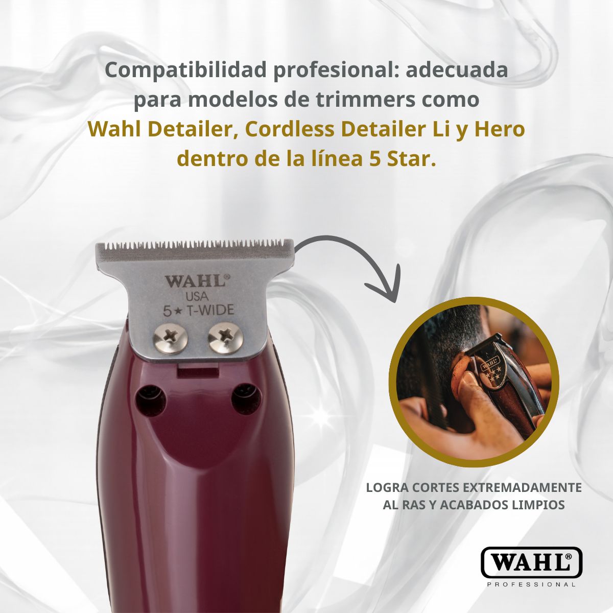 WAHL - Wahl Cuchilla T-wide Detailer