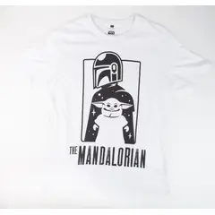 STAR WARS - Polera Hombre YOU Grogu Blanco