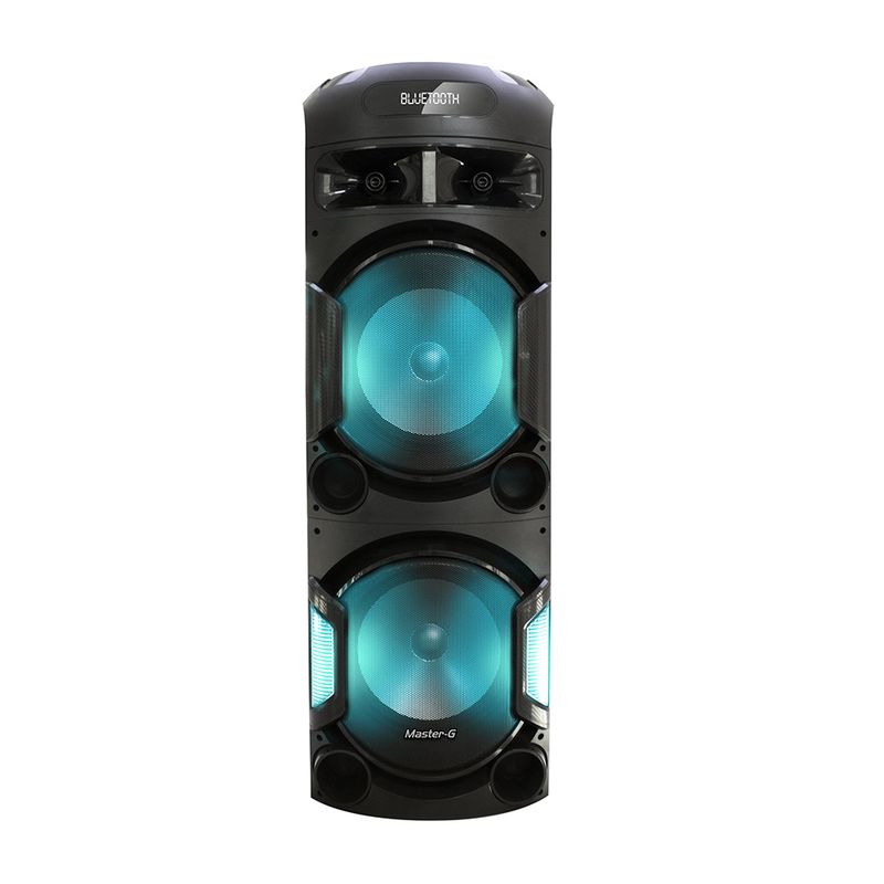 MASTER G - Parlante Karaoke 12” X2 con Bluetooth Mgultraextreme