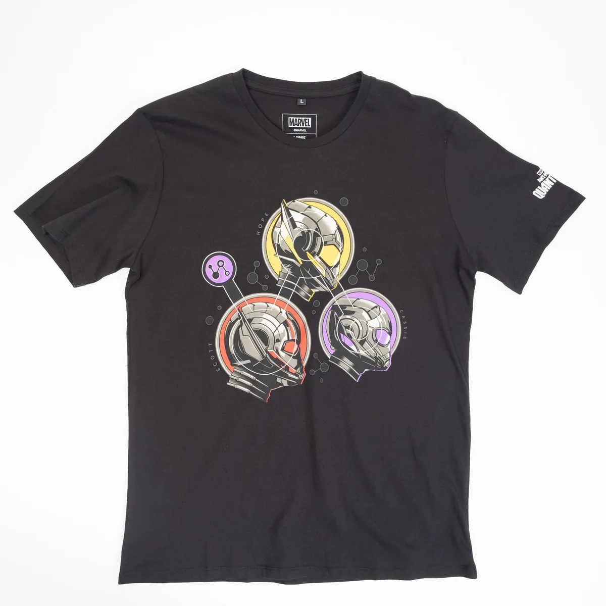 MARVEL - Polera Hombre YOU Marvel Ant Man Negro