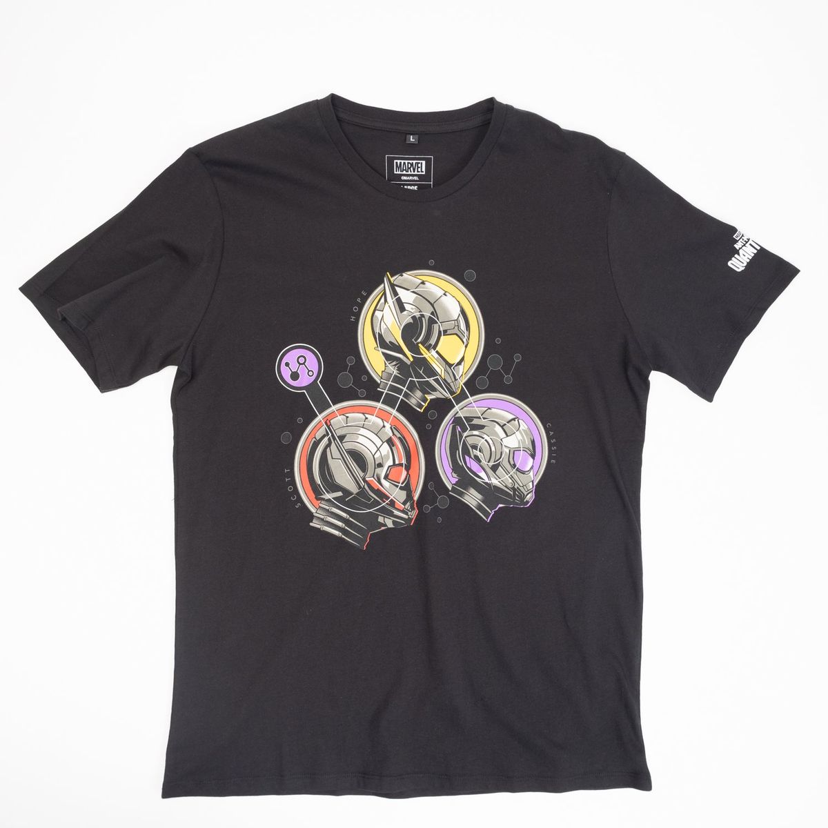 MARVEL - Polera Hombre YOU Marvel Ant Man Negro