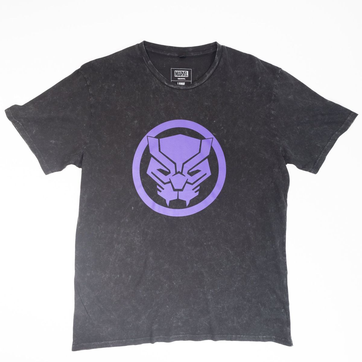 MARVEL - Polera Hombre YOU Marvel Black Panther Gris