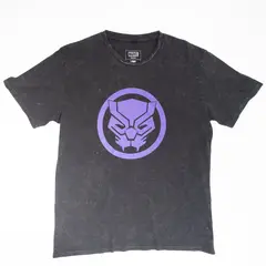 MARVEL - Polera Hombre YOU Black Panther Gris