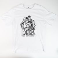 Polera Hombre YOU Iron Man Blanco