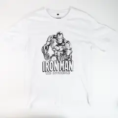 MARVEL - Polera Hombre YOU Iron Man Blanco
