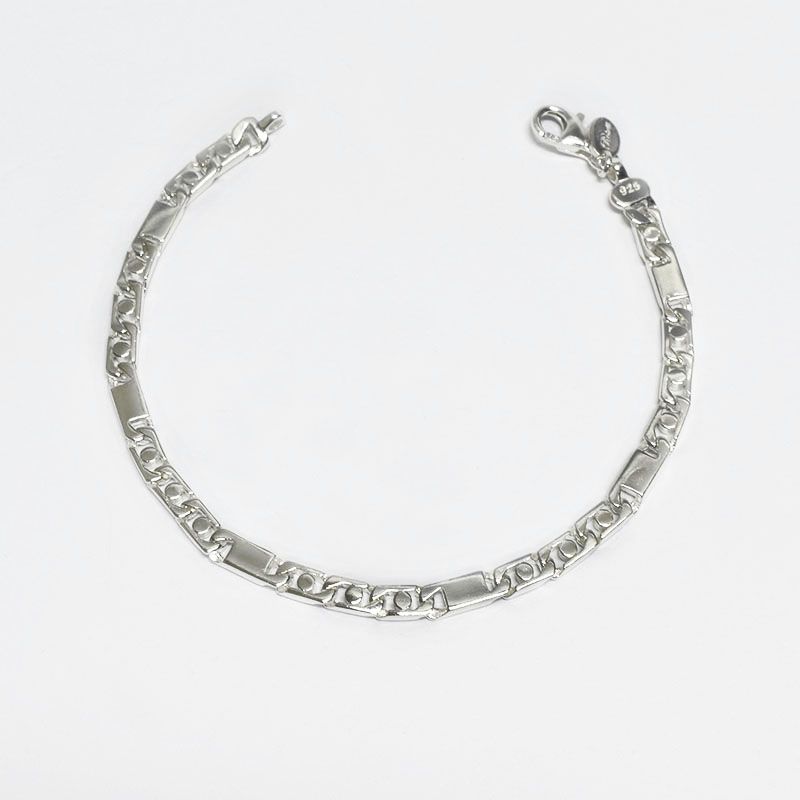 ROSETT - Pulsera estilo valentino Plata ley 925