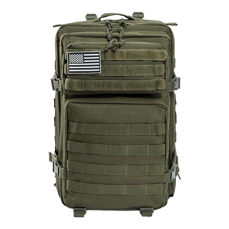 GENERICO - Mochila Militar 3p Impermeable Senderismo Camping 45l M39