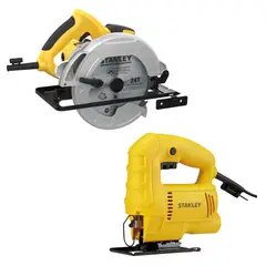 STANLEY - Sierra Circular 1600W + Sierra Caladora 450W