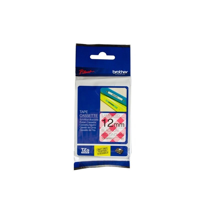 BROTHER - Etiquetas Brother TZe-MPRG310 12MM