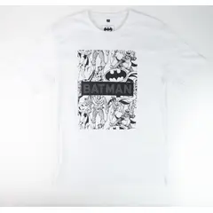 DC COMICS - Polera Hombre YOU Batman Blanco