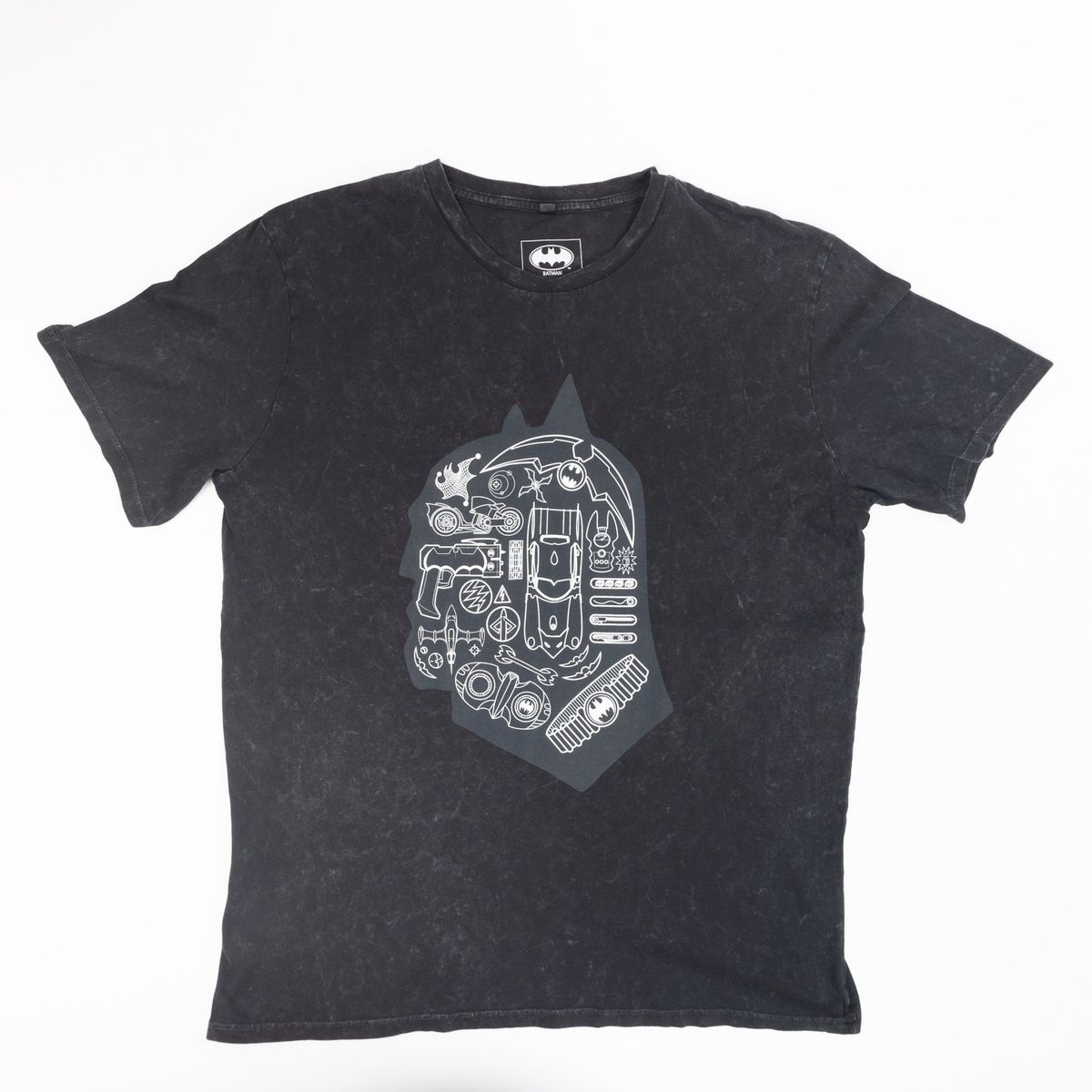 DC COMICS - Polera Hombre YOU Dc Comics Batman Gris