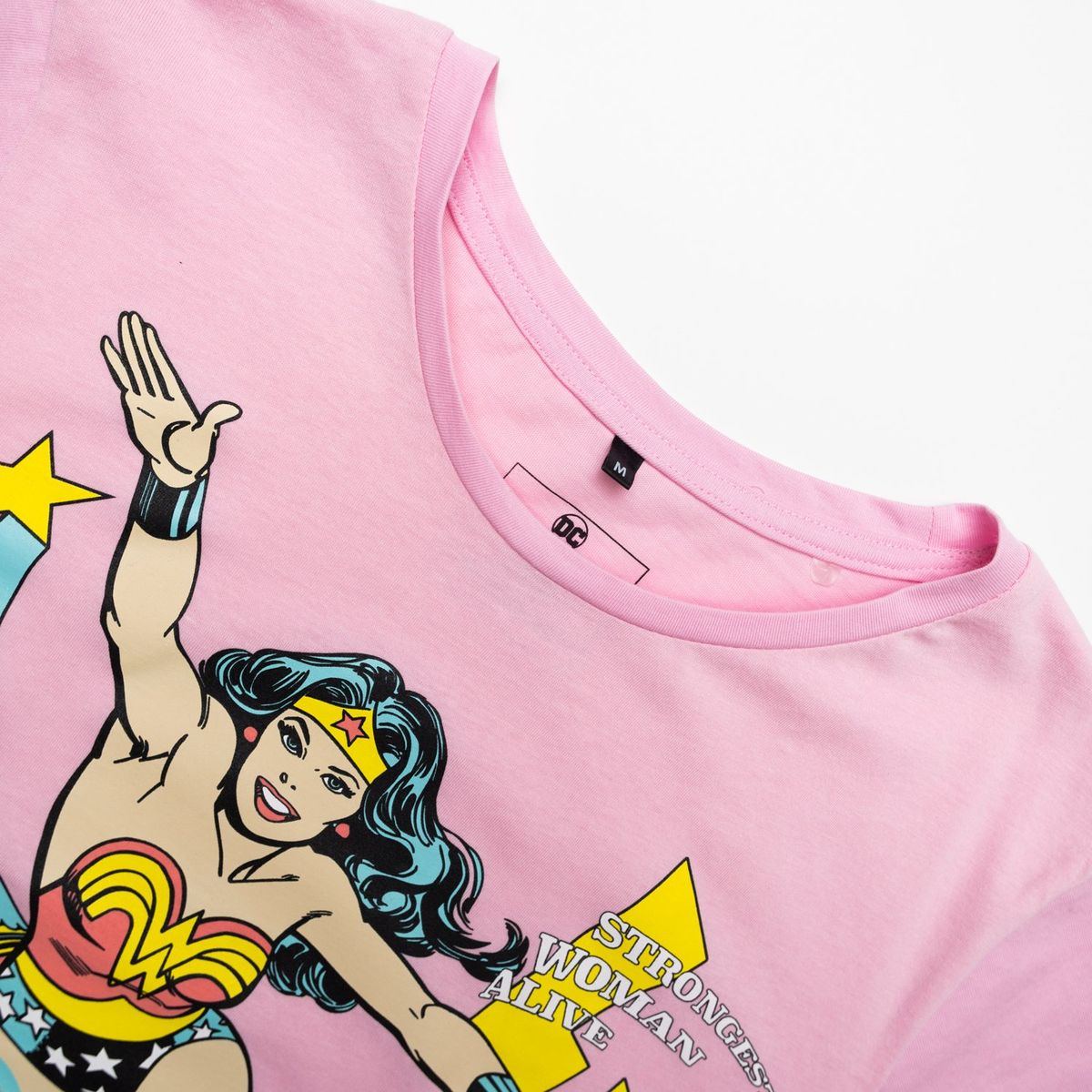 DC COMICS - Polera Mujer YOU Dc Comics Wonder Woman Rosado