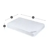 BBQOOL - Colchón Infantil Espuma Cozy 104x70x10cm
