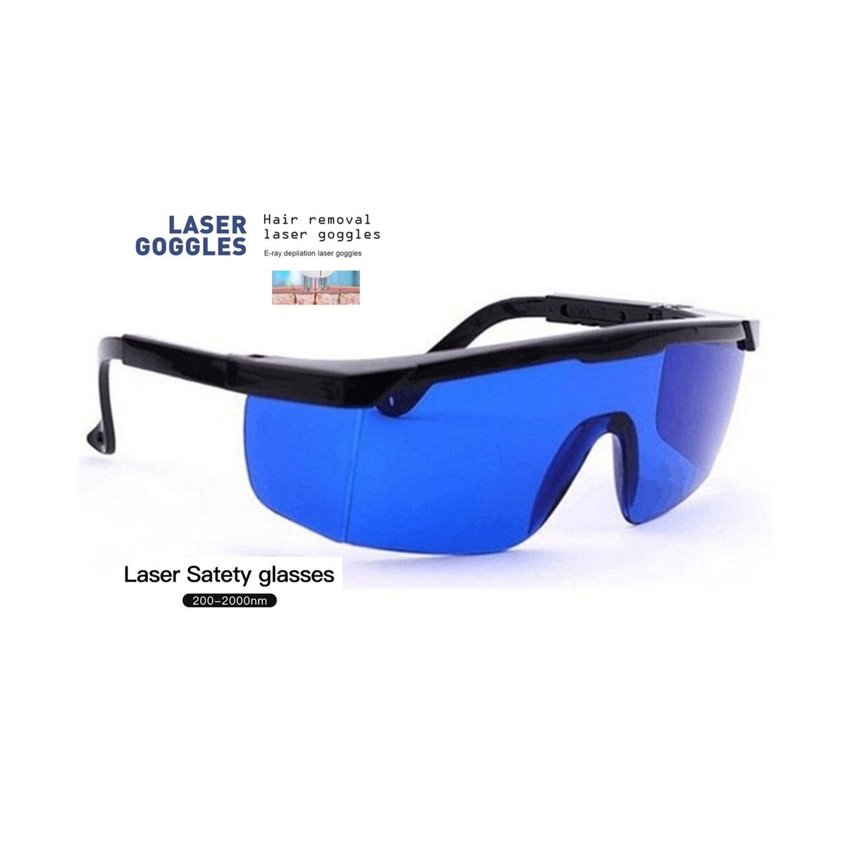 GENERICO - Gafas de Protección Ipl Laser Diodo Lentes Operario y Paciente…