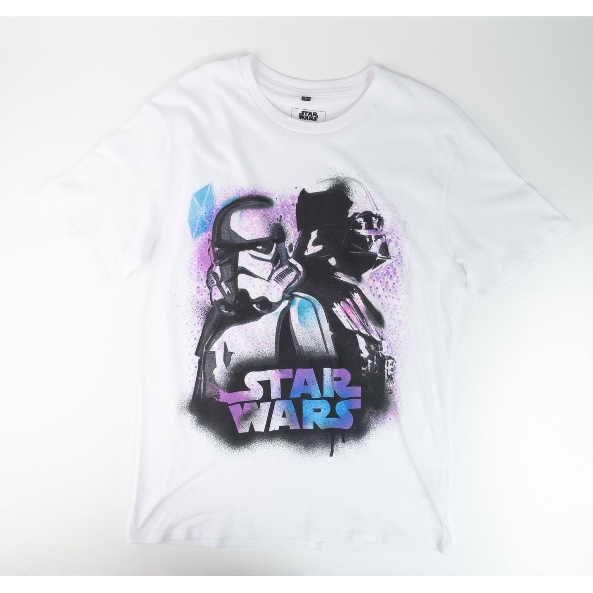 STAR WARS - Polera Hombre YOU Star Wars  Darth Vader Blanco