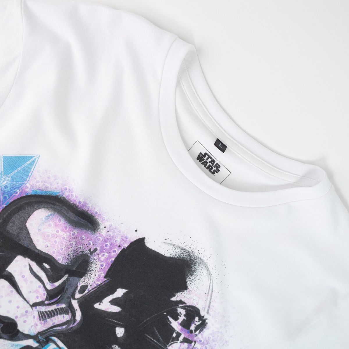 STAR WARS - Polera Hombre YOU Star Wars  Darth Vader Blanco