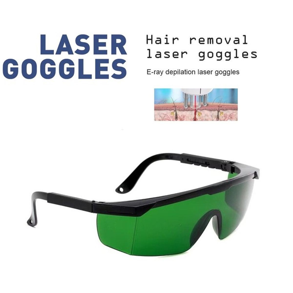 GENERICO - Gafas de Protección Ipl Laser Diodo Lentes Operario y Paciente…