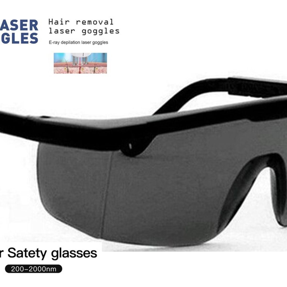 GENERICO - Gafas de Protección Ipl Laser Diodo Lentes Operario y Paciente…