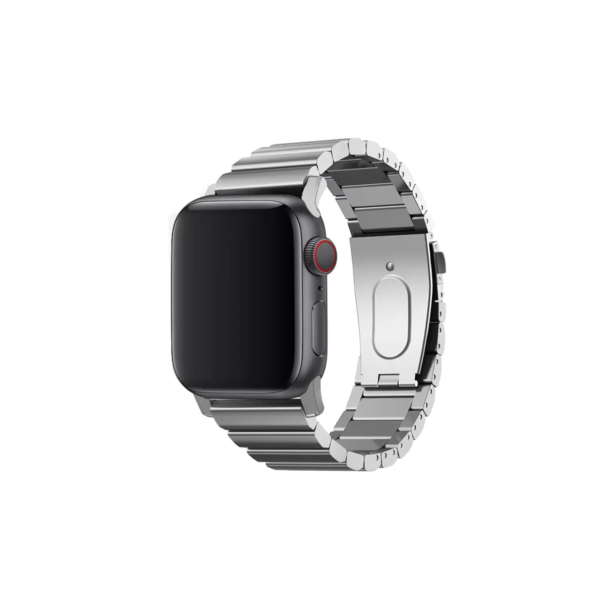 CELLBOX - Correa de Acero Inoxidable Rock Para Apple Watch